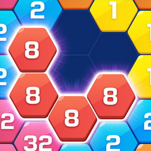 Hexagon Merge 2048