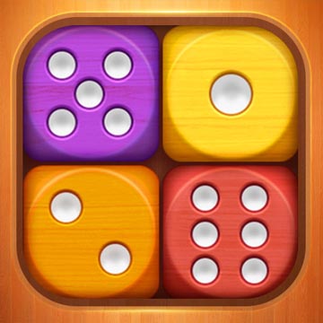 Wood Dice Merge