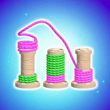 Rope Color Sort 3D